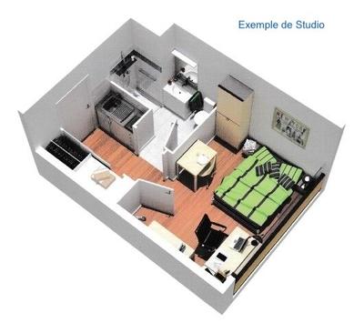 Appartement - 18 m² - 1 pièce