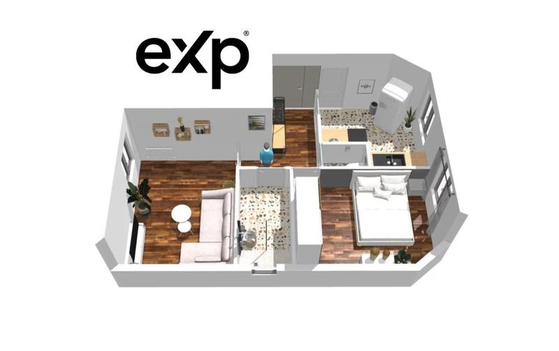 Appartement - 44 m² - 2 pièces