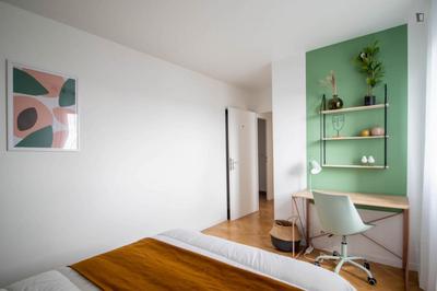 Chambre - 14 m² - 4 pièces