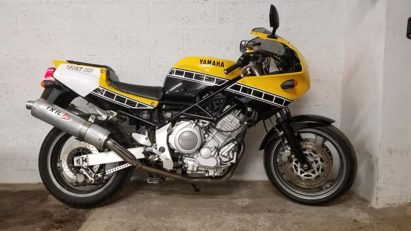 Yamaha Trx 850 yamaha jaune 0850 415