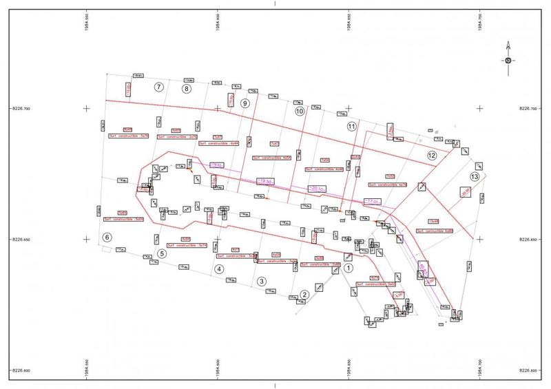 Terrain de lotissements - 752 m²