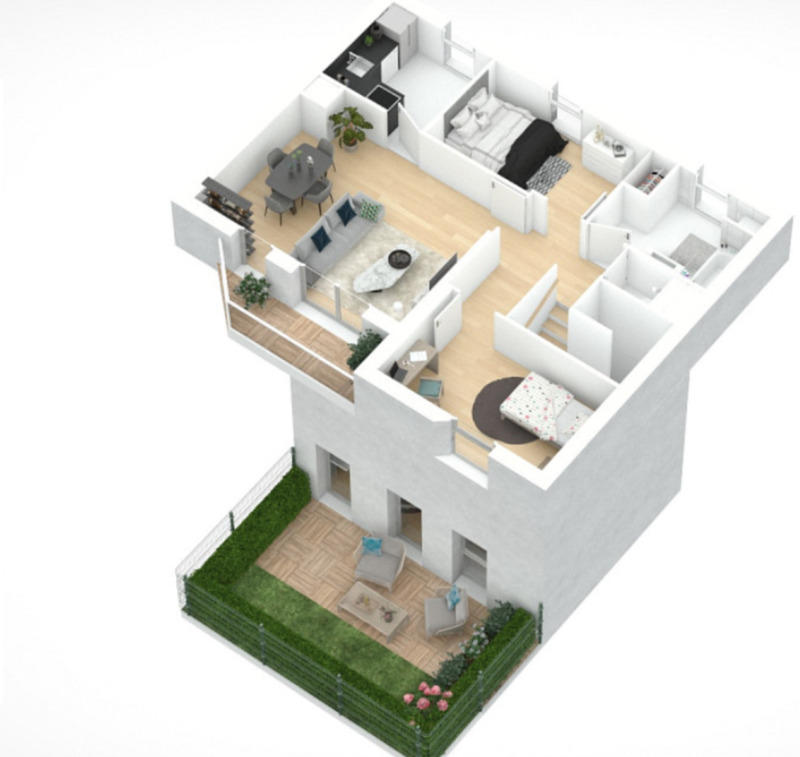 Appartement - 82 m² - 4 pièces