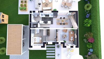 Maison - 110 m² - 5 pièces