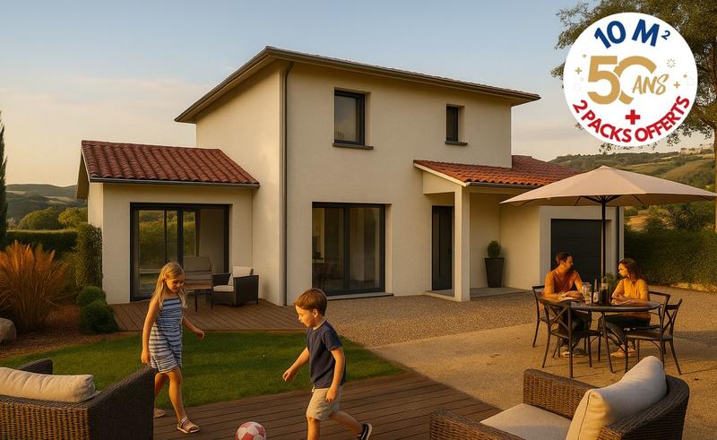 Maison - 104 m² - 4 pièces