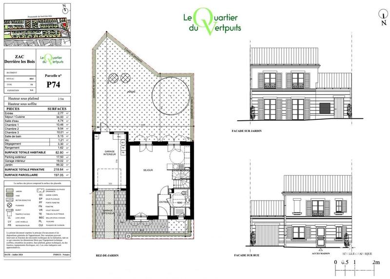 Maison - 83 m² - 4 pièces