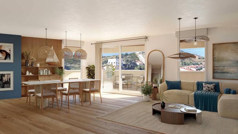 Appartement - 60 m² - 3 pièces