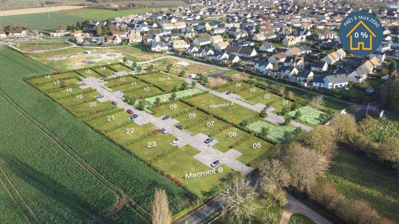 Terrain de lotissements - 432 m²