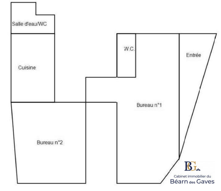 Local d'activités - 96 m² - 6 pièces