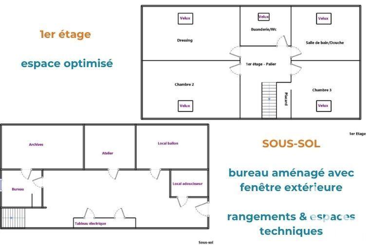 Maison - 133 m² - 5 pièces