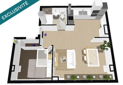 Appartement - 41 m² - 2 pièces