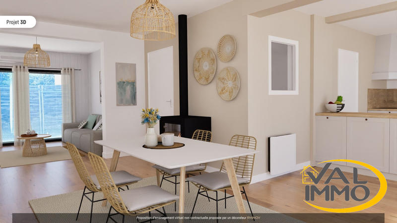 Maison - 111 m² - 5 pièces