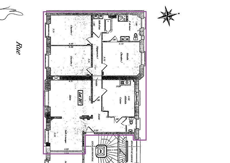 Appartement - 121 m² - 5 pièces