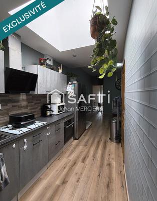 Maison de ville - 90 m² - 5 pièces