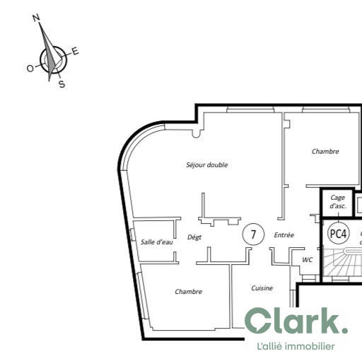 Appartement - 81 m² - 4 pièces