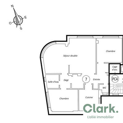 Appartement - 81 m² - 4 pièces