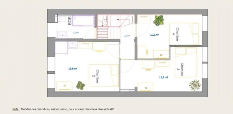 Immeuble - 207 m² - 12 pièces