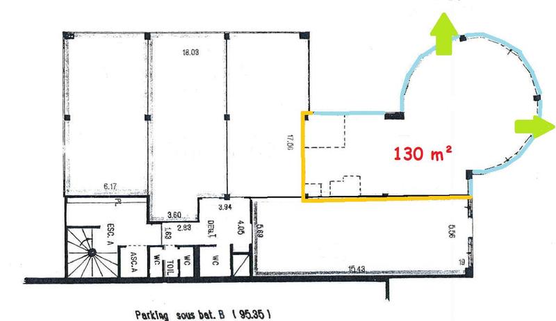 Local commercial - 130 m²