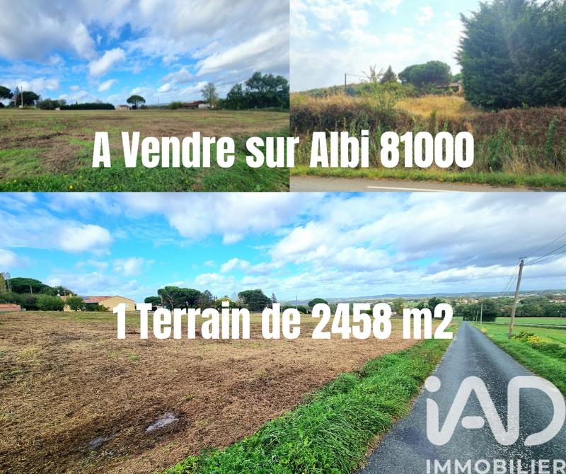 Terrain - 2 458 m²