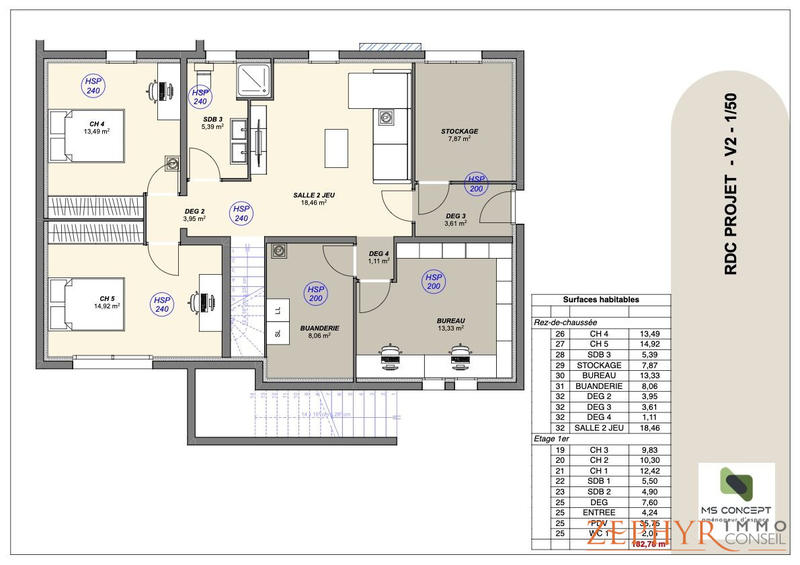 Maison ancienne - 95 m² - 4 pièces