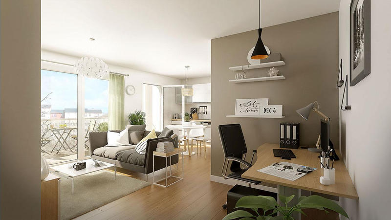 Appartement - 42 m² - 2 pièces