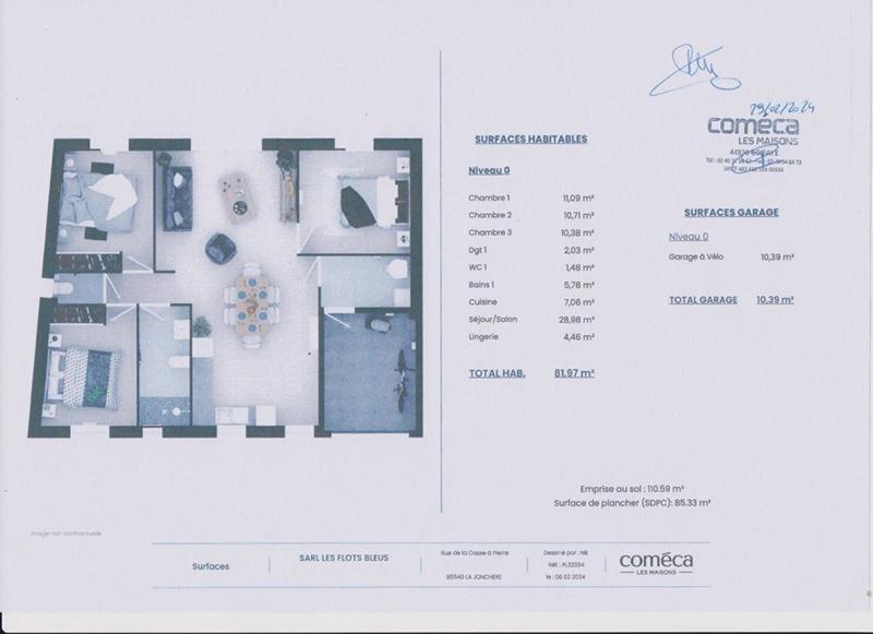 Maison - 91 m² - 4 pièces