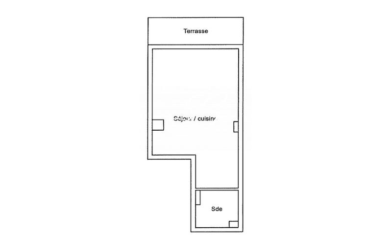 Appartement - 27 m² - 1 pièce