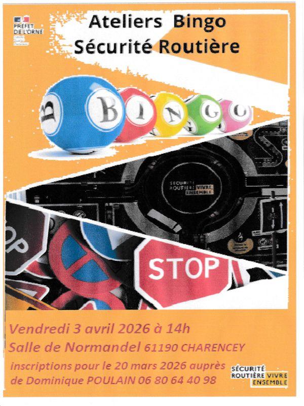 Ateliers Bingo Sécurité Routière