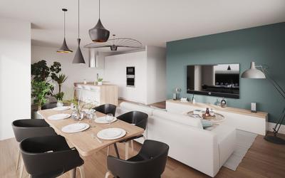 Appartement - 70 m² - 3 pièces