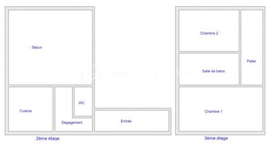 Immeuble - 450 m² - 1 pièce