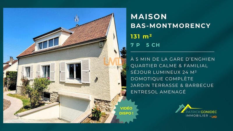 Maison - 131 m² - 7 pièces
