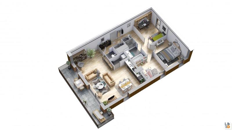 Appartement - 42 à 94 m² - 2 à 4 pièces