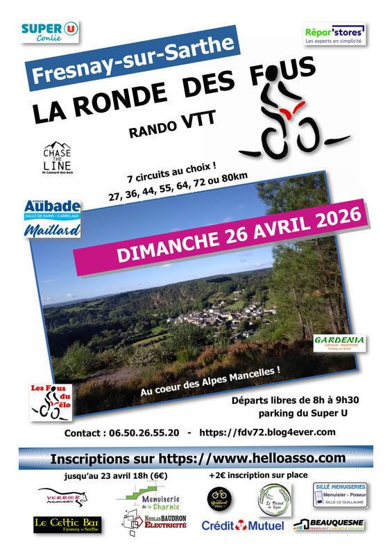 La Ronde des Fous - Randos Vtt