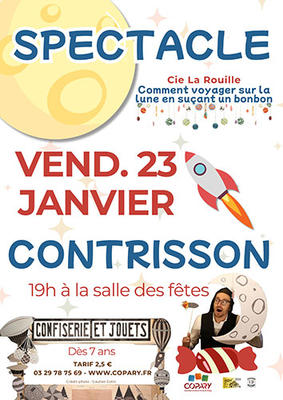 Spectacle Comment voyager sur la lune en suçant un bonbon