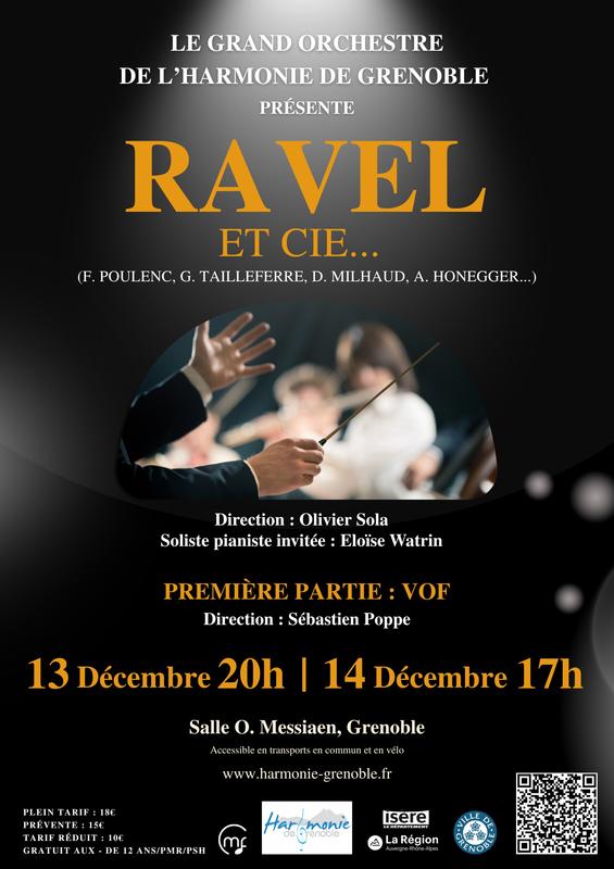 Concert Ravel et Cie, par l'Harmonie de Grenoble
