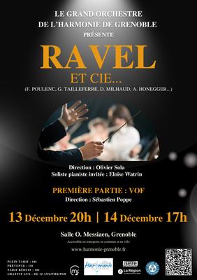 Concert Ravel et Cie, par l'Harmonie de Grenoble