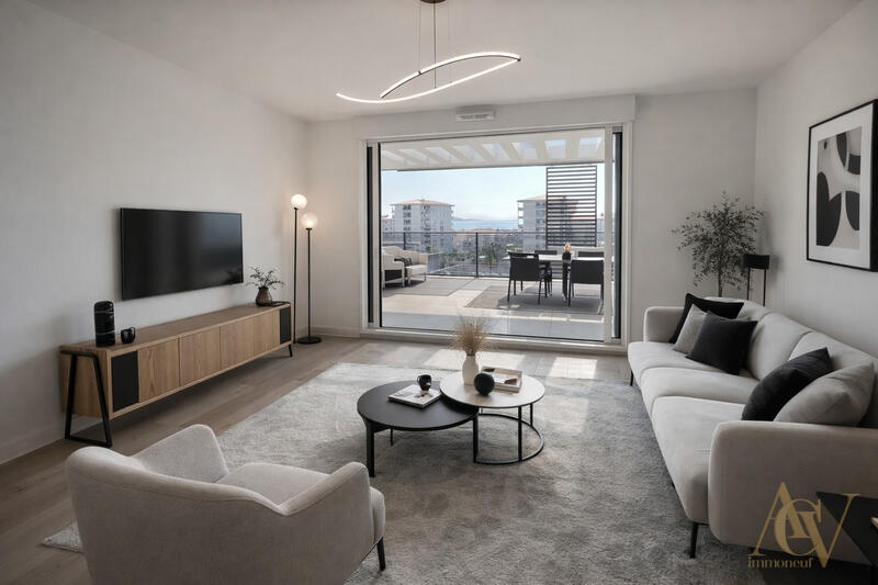 Appartement - 90 m² - 4 pièces