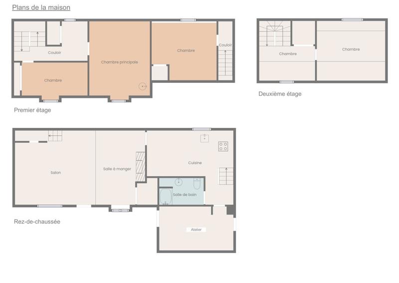 Maison - 110 m² - 5 pièces