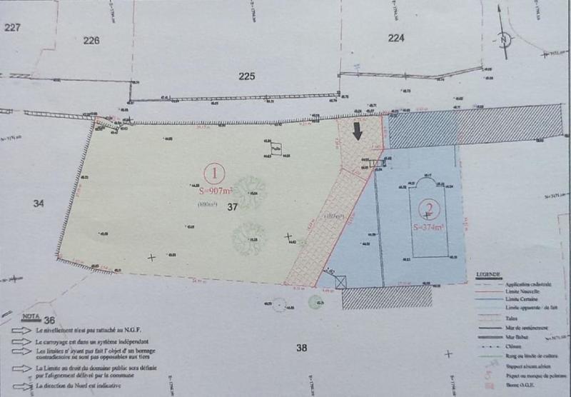 Terrain - 907 m²