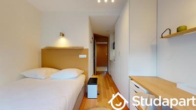 Chambre - 14 m² - 1 pièce