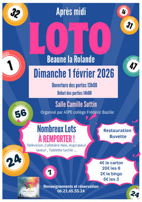 Grand Loto de l'Aipe