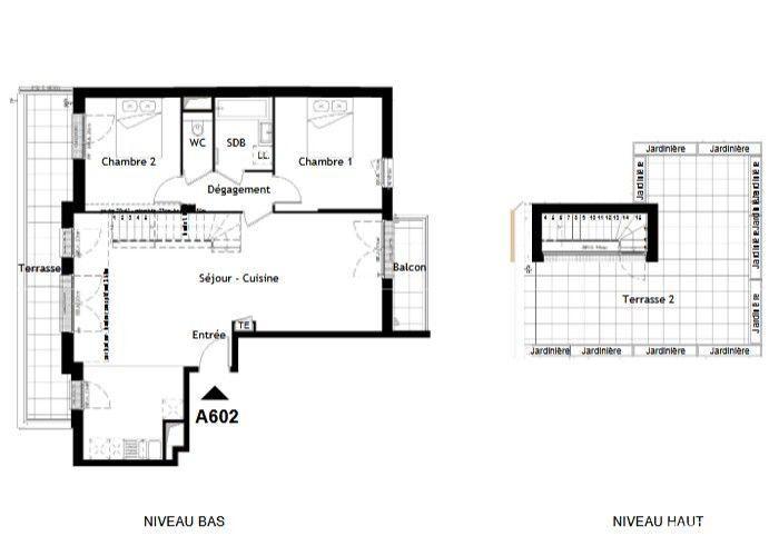 Appartement - 78 m² - 3 pièces