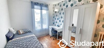 Chambre - 9 m² - 1 pièce