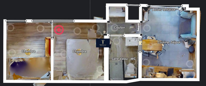 Appartement - 29 m² - 3 pièces