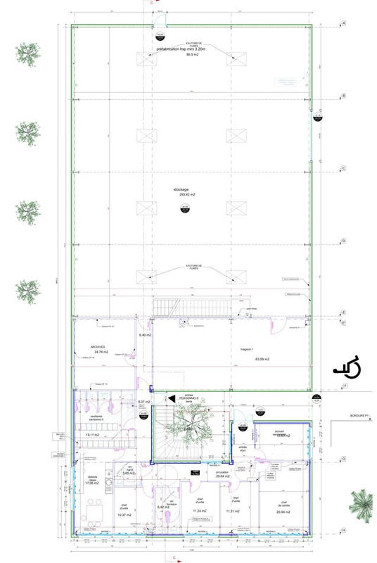 Local d'activités - 860 m²