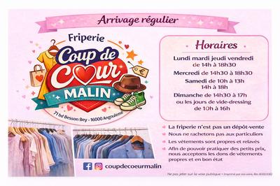 Friperie "Coup de Coeur Malin"