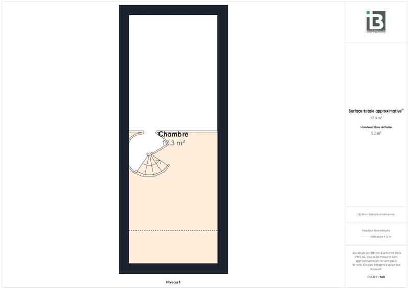 Appartement - 130 m² - 4 pièces