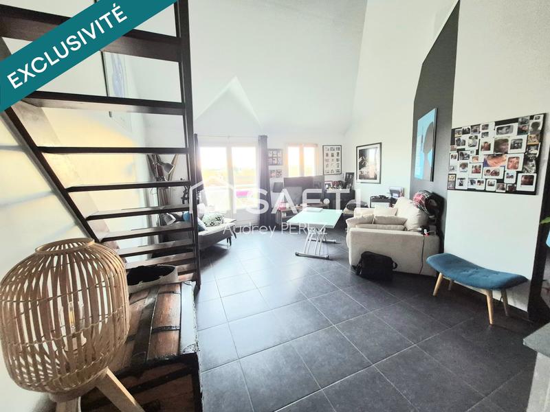 Duplex - 74 m² - 3 pièces