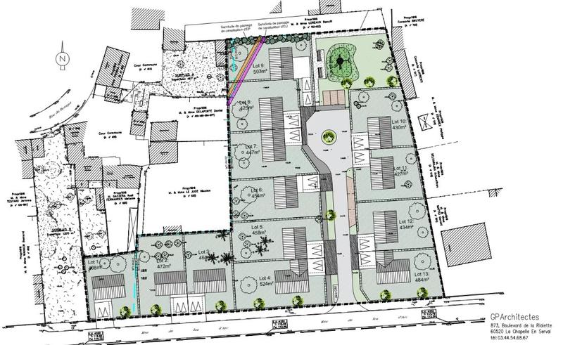 Terrain constructible - 425 m²