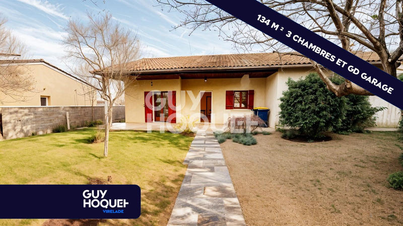 Maison - 134 m² - 5 pièces