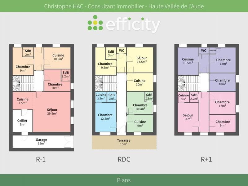 Maison - 276 m² - 18 pièces